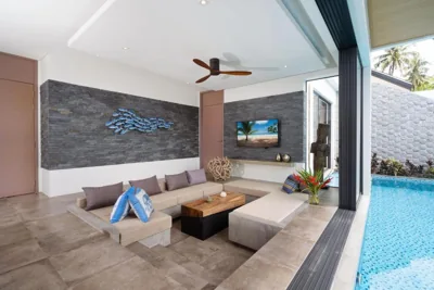 Blue Coral Luxury Villa - Tropical Modern Living – Foto 9